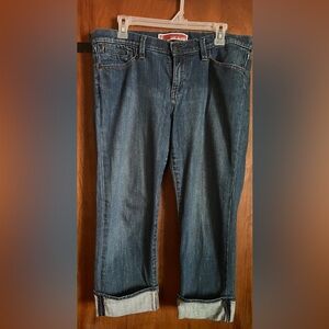 Jeans cuffed Gap size 10